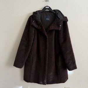 MaxMara Dark Brown Teddy Jacket